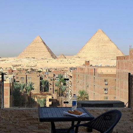 Piramide De Giza View Inn Kafret el-Gabal エクステリア 写真