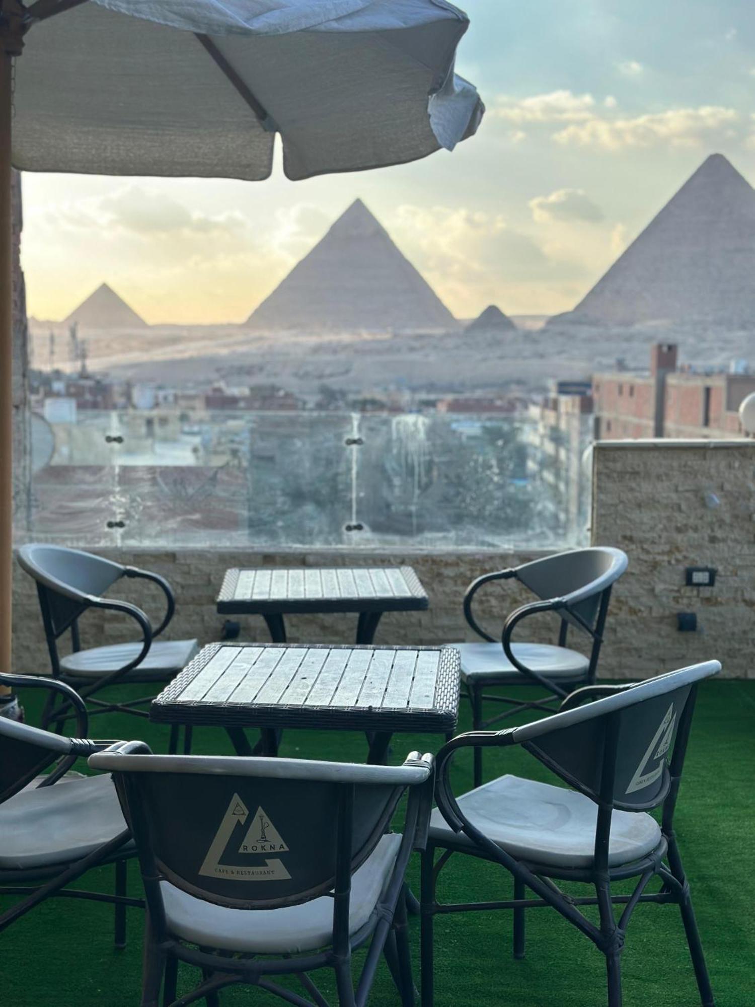 Piramide De Giza View Inn Kafret el-Gabal エクステリア 写真