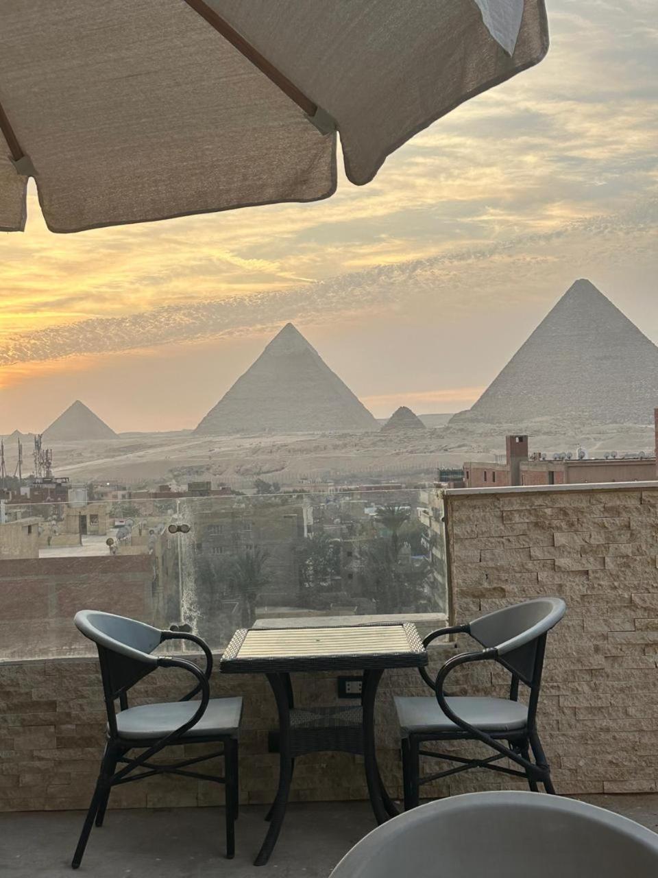 Piramide De Giza View Inn Kafret el-Gabal エクステリア 写真