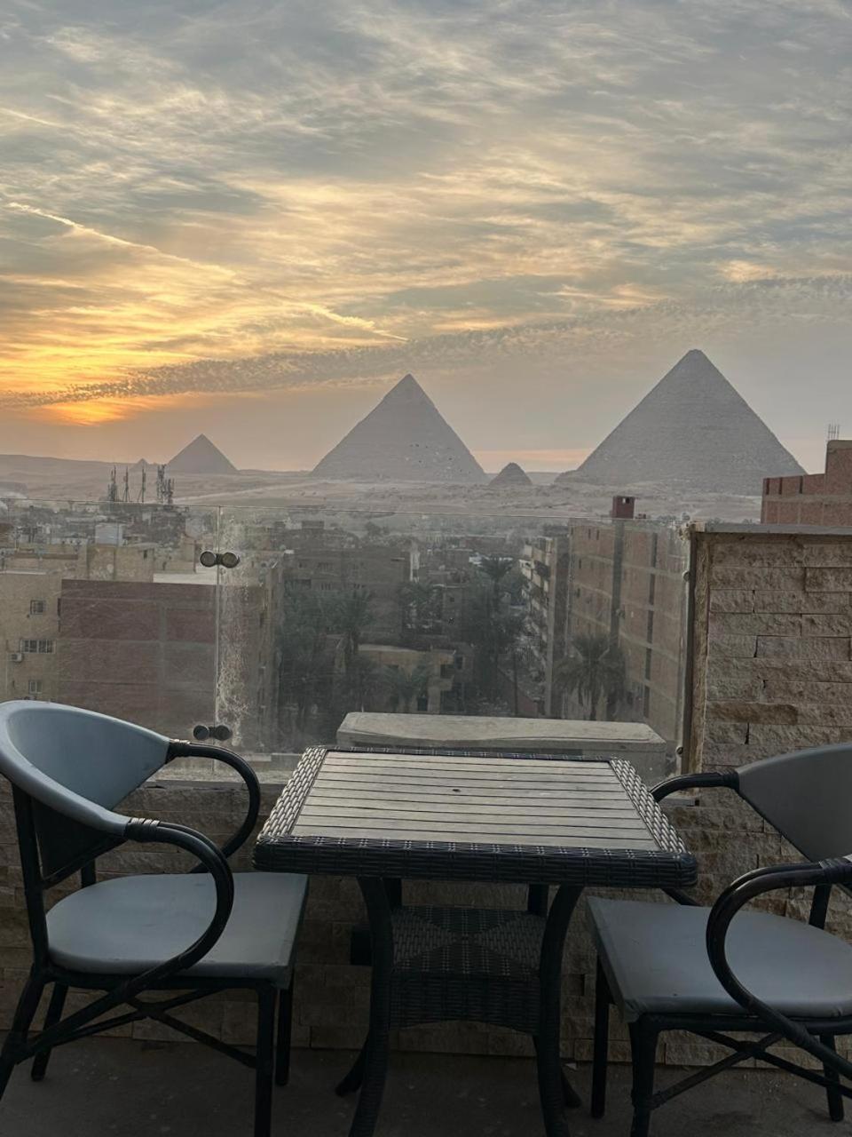 Piramide De Giza View Inn Kafret el-Gabal エクステリア 写真